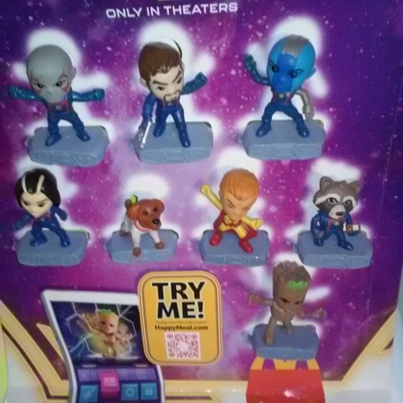 McDonalds GUARDIANS OF THE GALAXY 3  toys - Picture 8 of 8